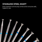 Diamond Nail Drill Bit Set — Precision Manicure Bits